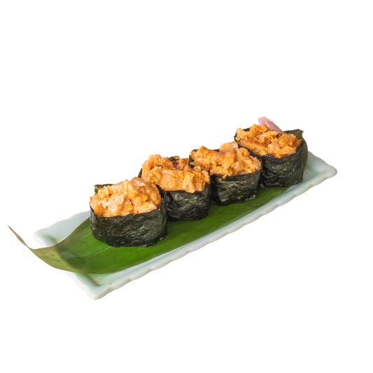 Spicy Salmon Gunkan
